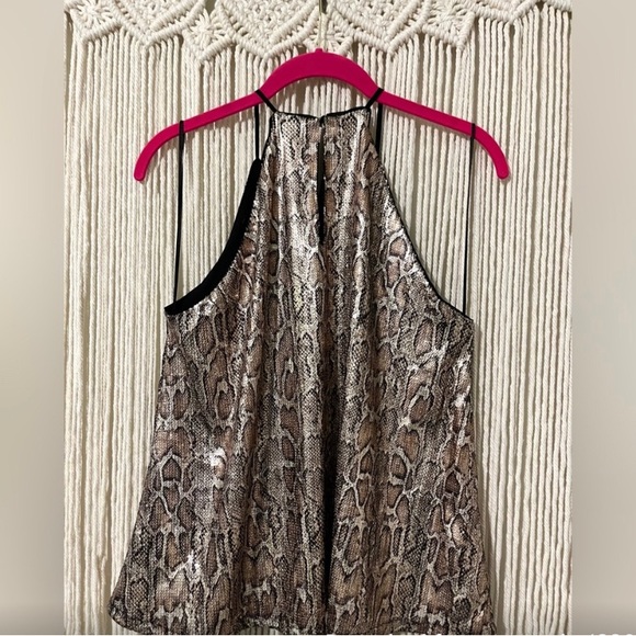 ZARA BASIC beautiful top. Sleeveless that had straps around neck. size medium - Picture 2 of 6